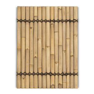 Recinzione in bambù semicircolare - 90 x 120 cm - Naturale - Eviro Bambù