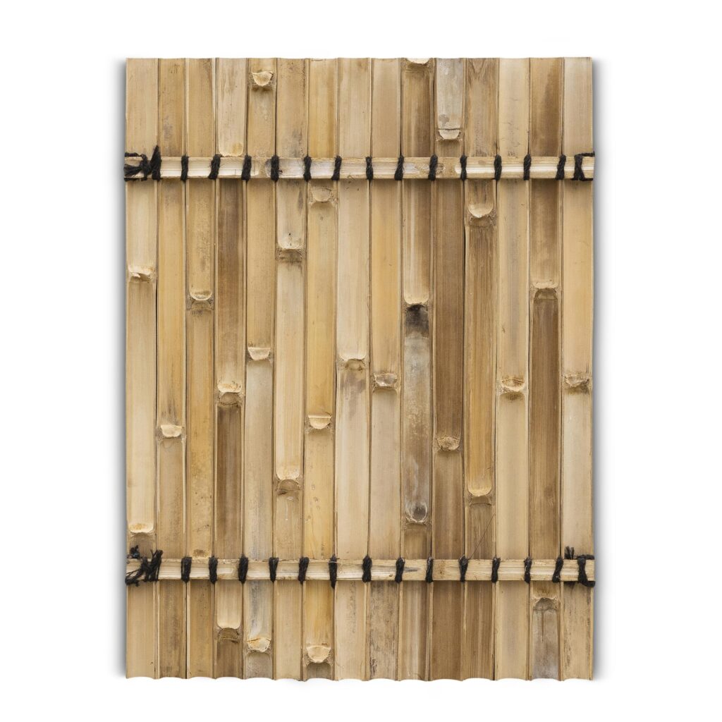 Recinzione in bambù semicircolare - 90 x 120 cm - Naturale - Eviro Bambù