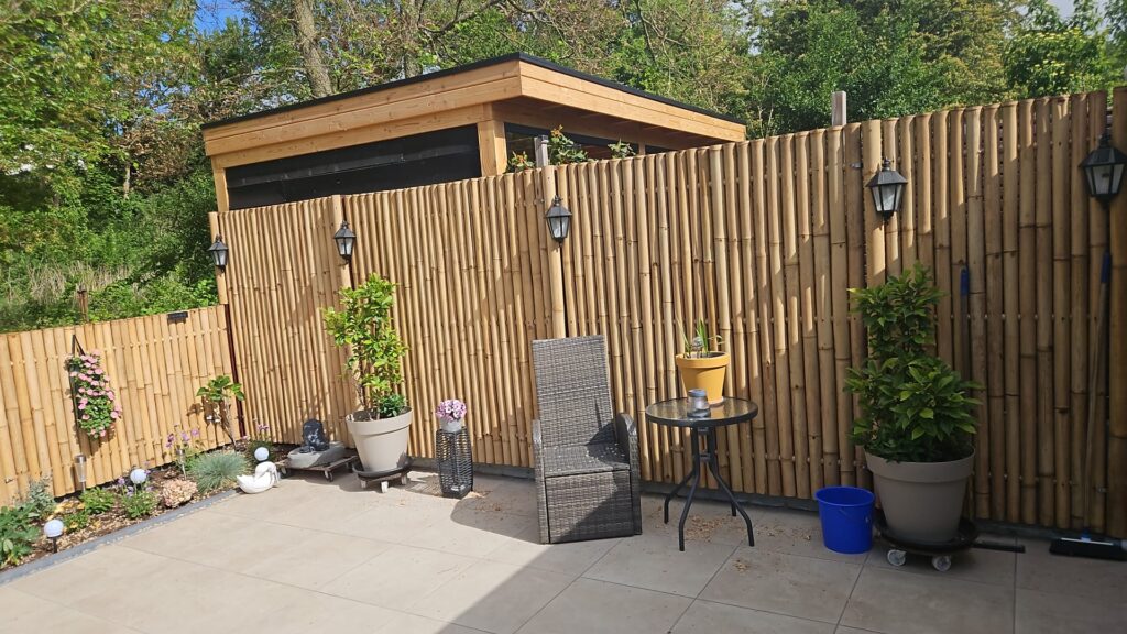 Recinzione in bambù - 180 x 100 cm - Naturale - Eviro Bambù