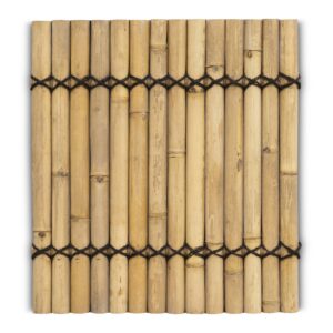 Recinzione in bambù semicircolare - 90 x 100 cm - Naturale - Eviro Bambù