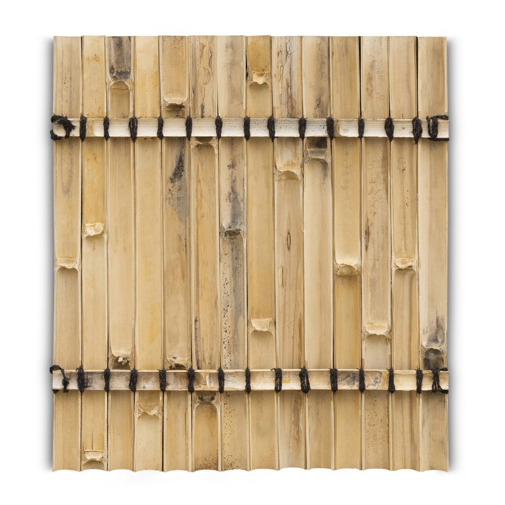 Recinzione in bambù semicircolare - 90 x 100 cm - Naturale - Eviro Bambù