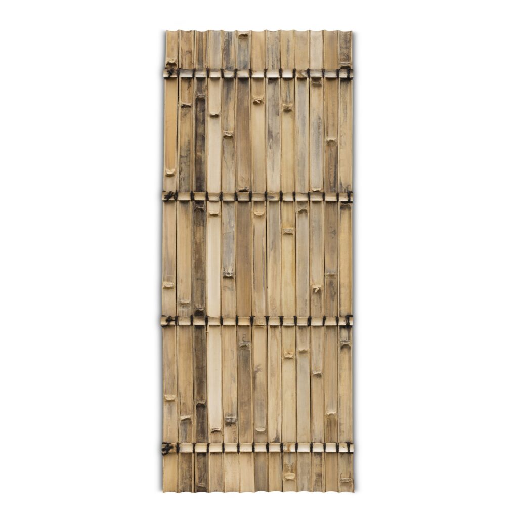 Recinzione in bambù semicircolare - 90 x 220 cm - Naturale - Eviro Bambù