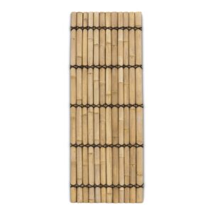 Recinzione in bambù semicircolare - 90 x 240 cm - Naturale - Eviro Bambù