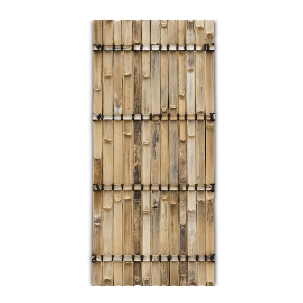 Recinzione in bambù semicircolare - 90 x 200 cm - Scuro - Eviro Bambù