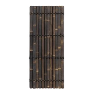 Recinto di bambù semicircolare - 90 x 220 cm - Scuro - Eviro Bambù