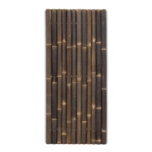 Recinzione in bambù - 90 x 200 cm - Scuro - Eviro Bambù