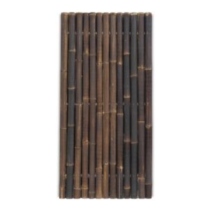 Recinzione in bambù - 90 x 180 cm - Scuro - Eviro Bambù