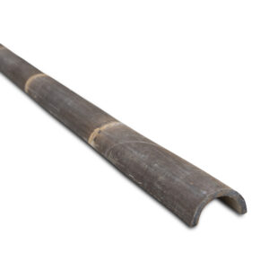 Asta di bambù semicircolare scuro - Ø 7-10 x 200 cm - Eviro Bambù
