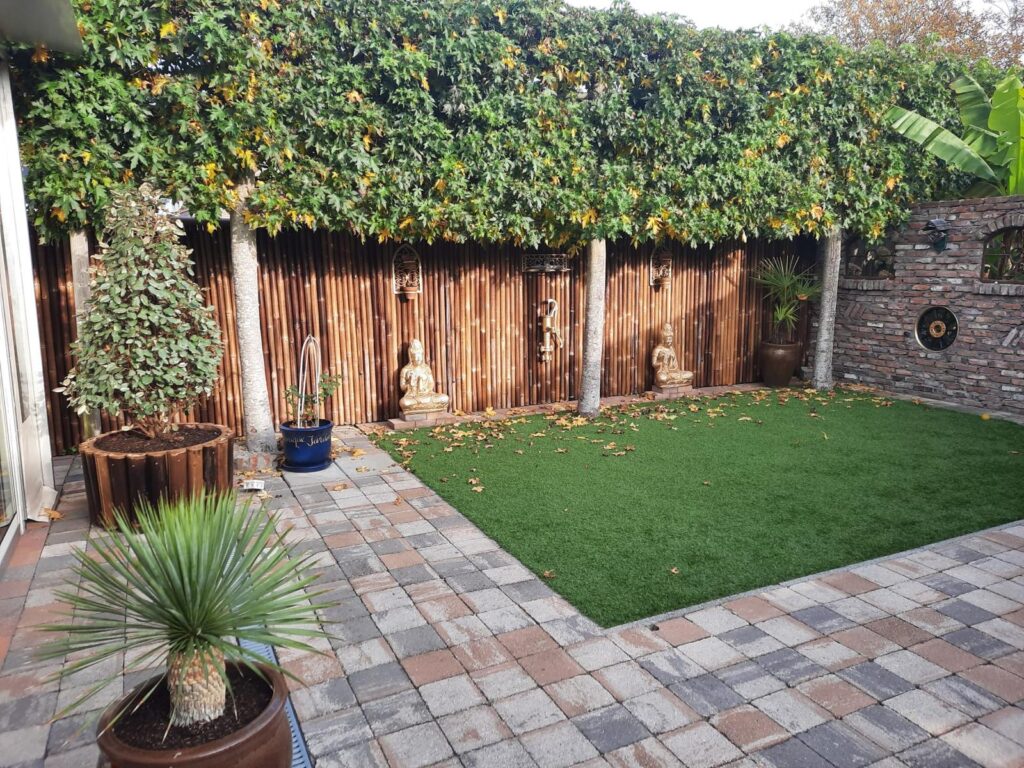 Stuoia in bambù Giant - 180 x 180 cm - Scuro - Eviro Bambù