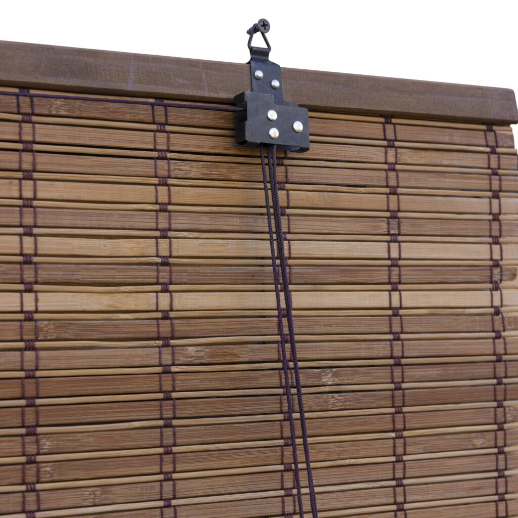 Tenda a rullo in bambù Freddy - Marrone - 150 x 160 cm - Bamelle