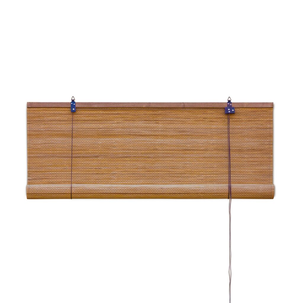 Tenda a rullo in bambù Zoë - Marrone - 150 x 160 cm - Bamelle