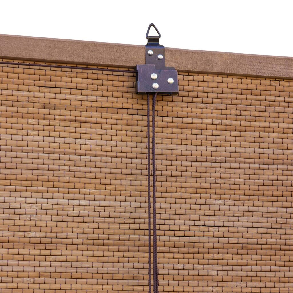 Tenda a rullo in bambù Zoë - Marrone - 150 x 160 cm - Bamelle