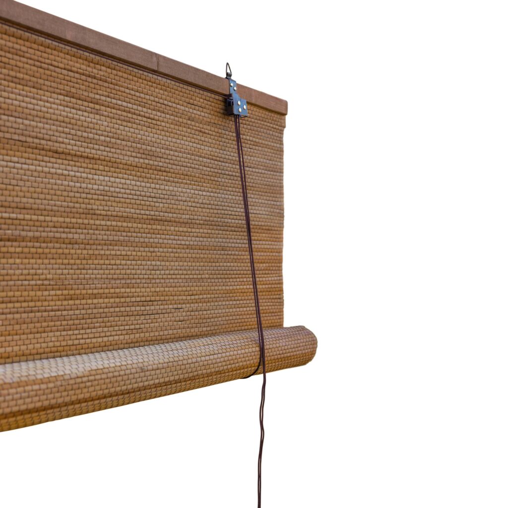 Tenda a rullo in bambù Zoë - Marrone - 150 x 160 cm - Bamelle