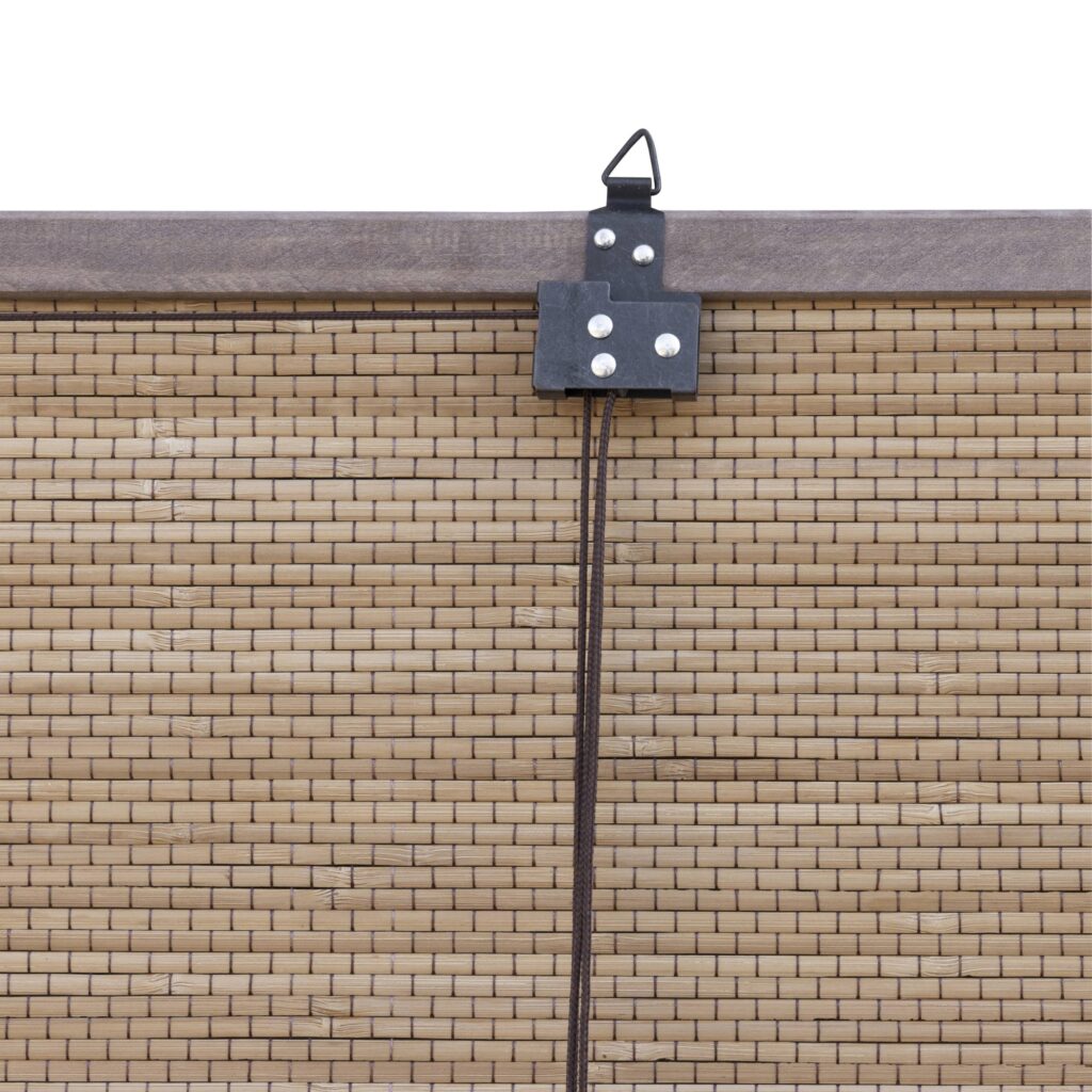 Tenda a rullo in bambù Zoë - Marrone - 80 x 160 cm - Bamelle