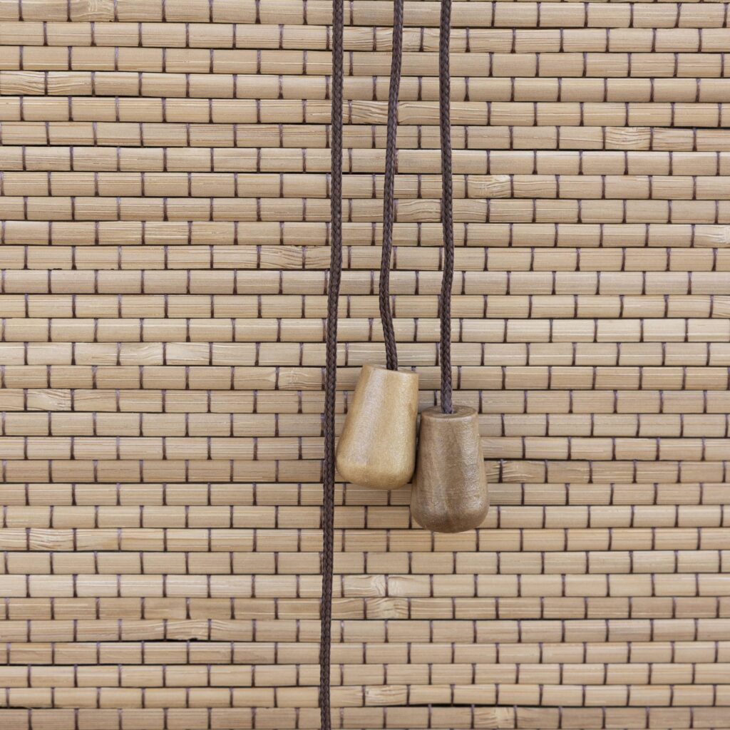 Tenda a rullo in bambù Zoë - Marrone - 80 x 160 cm - Bamelle