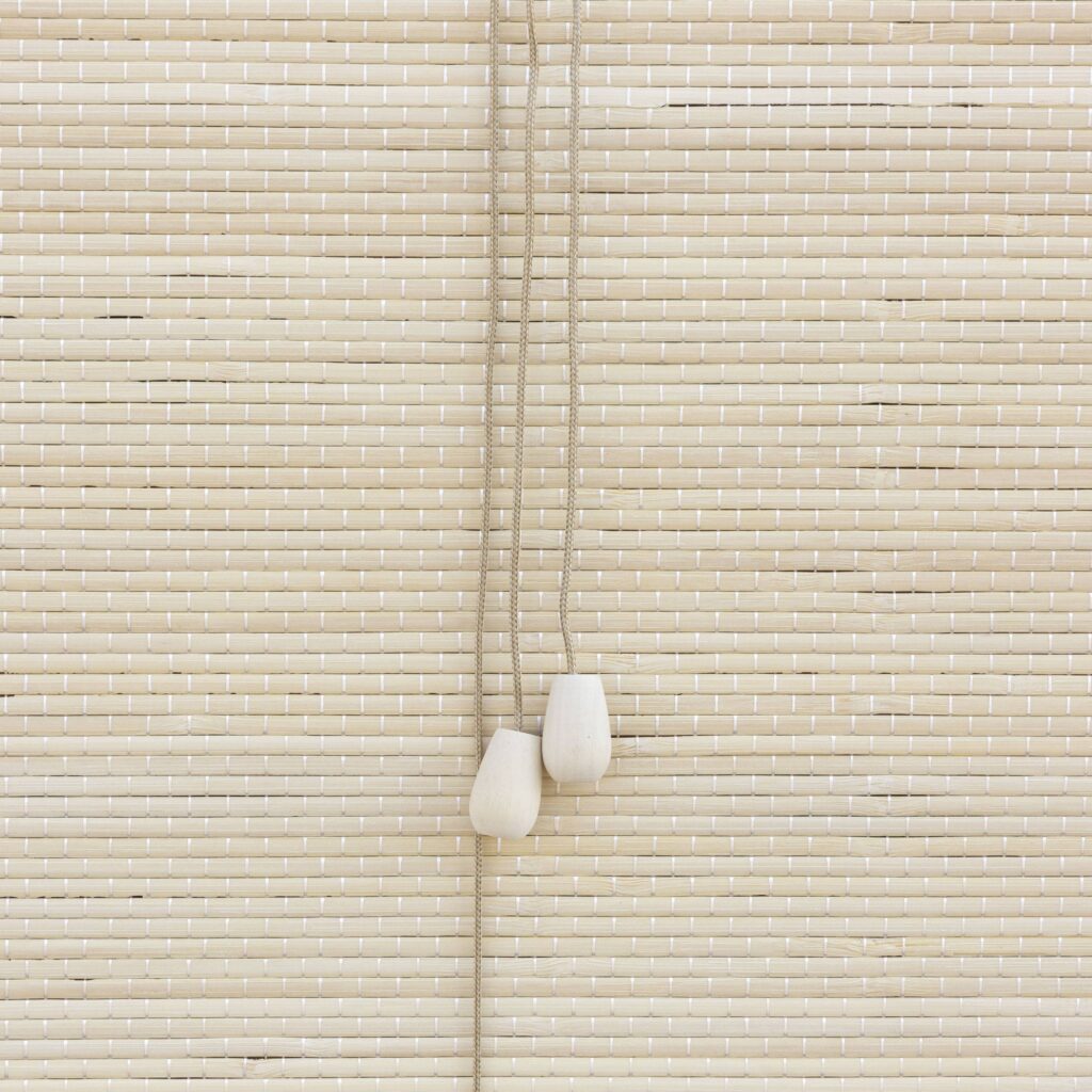 Tenda a rullo in bambù Zoë - Naturale - 140 x 160 cm - Bamelle