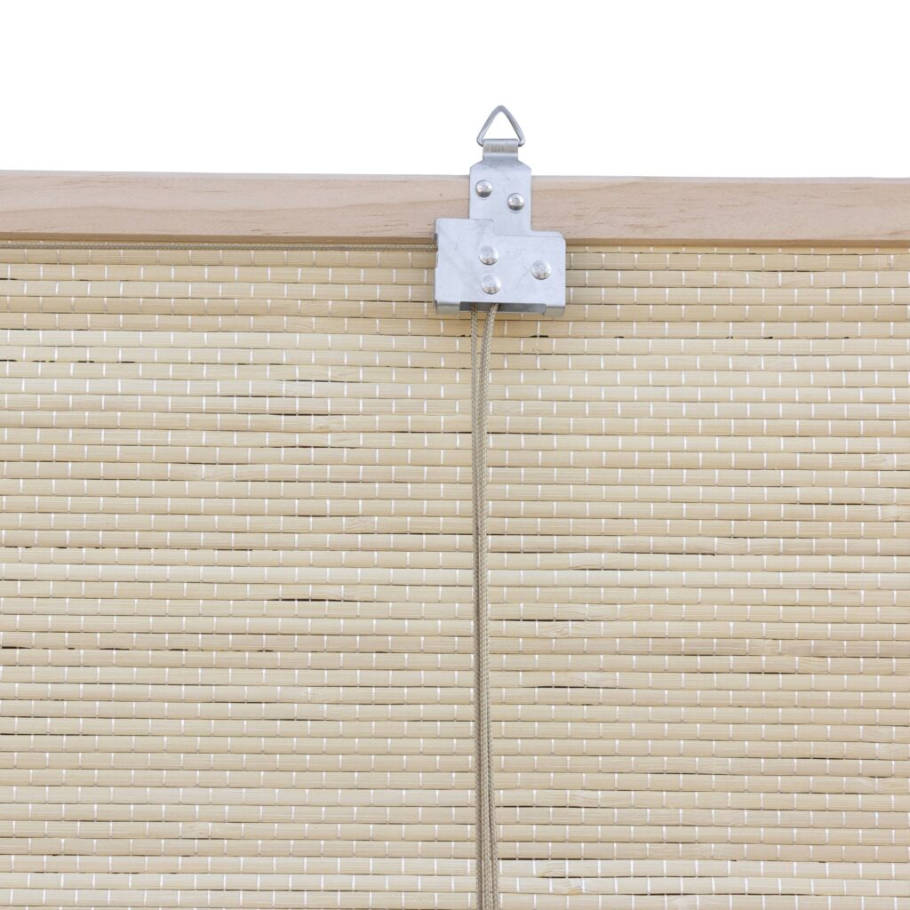 Tenda a rullo in bambù Zoë - Naturale - 140 x 160 cm - Bamelle