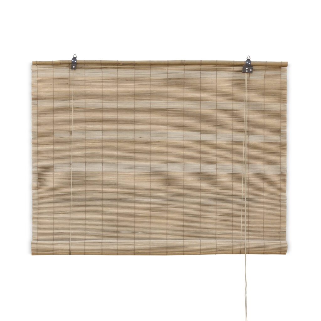Bamboe rolgordijn Lena - Bruin - 100 x 160 cm - Bamelle