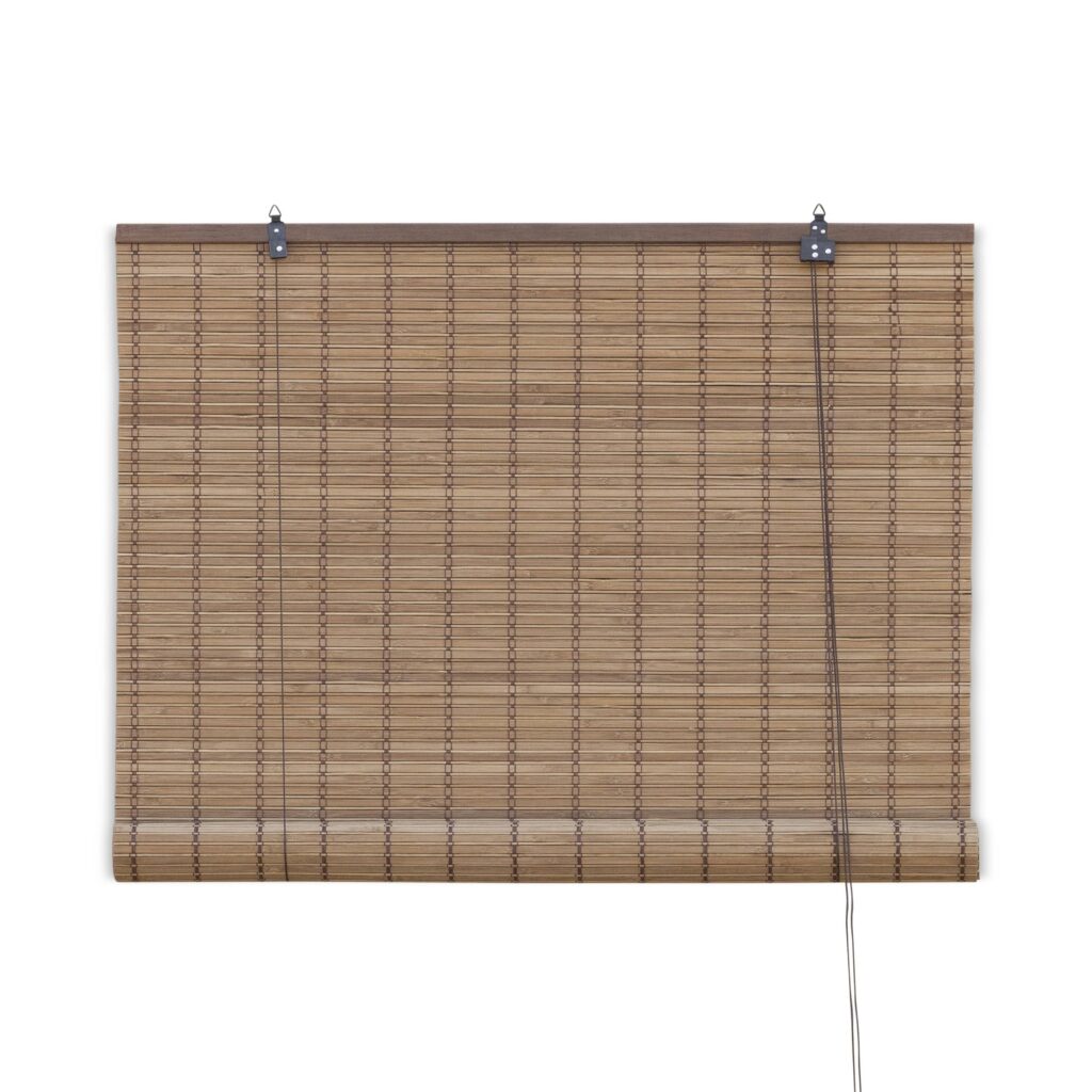 Tenda a rullo in bambù Freddy - Marrone - 150 x 220 cm - Bamelle