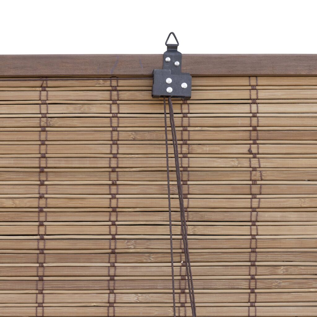 Tenda a rullo in bambù Freddy - Marrone - 150 x 220 cm - Bamelle