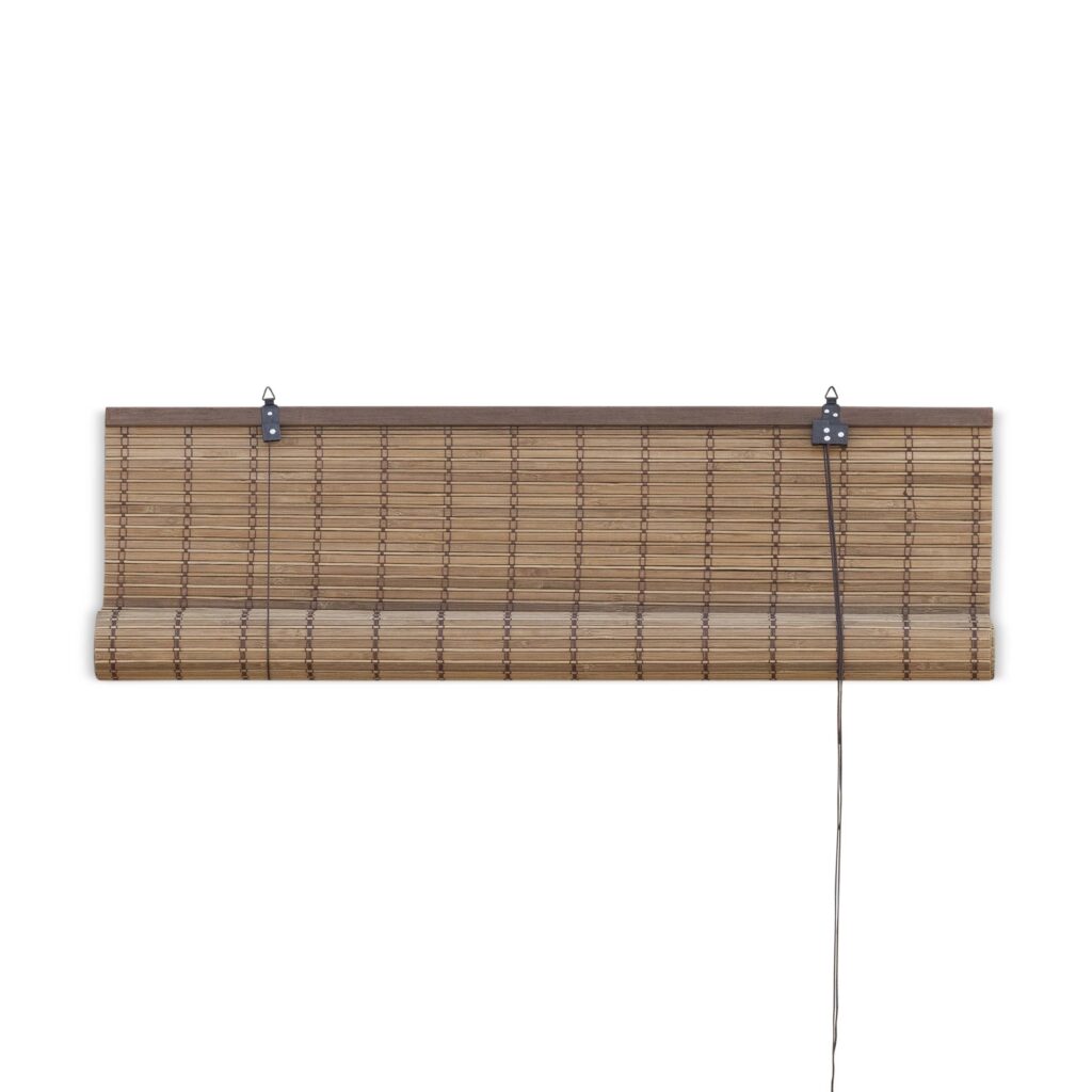 Tenda a rullo in bambù Freddy - Marrone - 150 x 220 cm - Bamelle