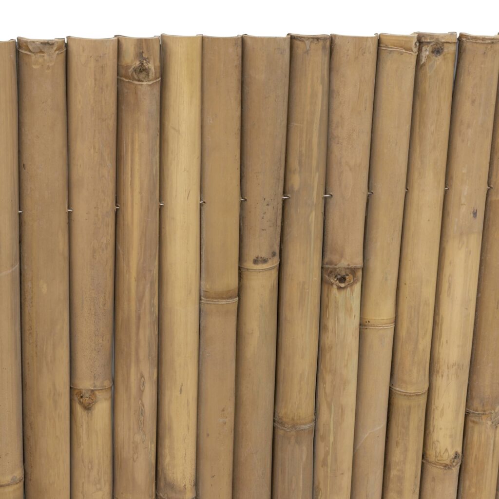 Bamboemat halfrond Giant - 180 x 180 cm - Naturel - Eviro Bamboe