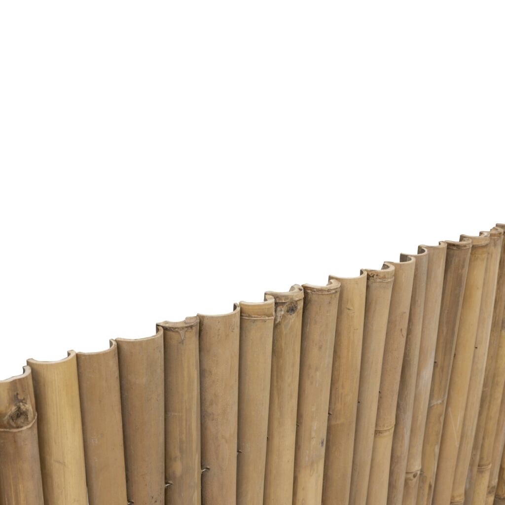 Bamboemat halfrond Giant - 180 x 180 cm - Naturel - Eviro Bamboe