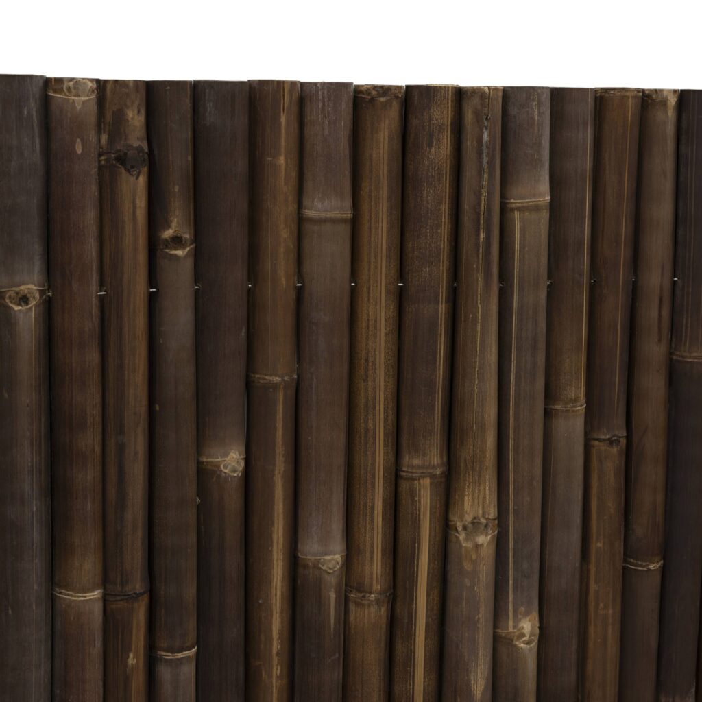 Bamboemat halfrond Giant - 180 x 100 cm - Donker - Eviro Bamboe