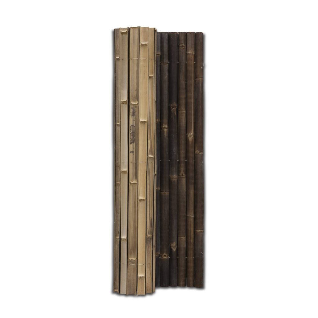 Bamboemat halfrond Giant - 180 x 220 cm - Donker - Eviro Bamboe