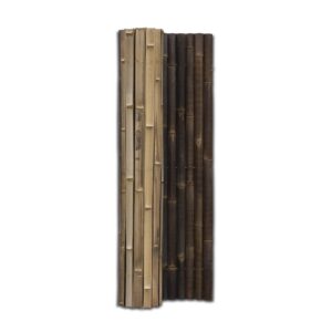 Bamboemat halfrond Giant - 180 x 220 cm - Donker - Eviro Bamboe